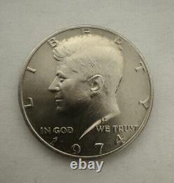 1974 kennedy half dollar with error