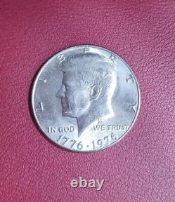 1976-1976 Kennedy Bicentennial Half Dollar 50 cent coin (Great condition)
