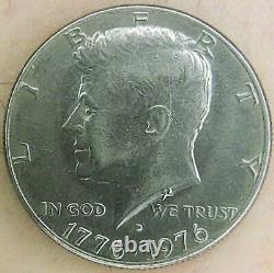 1976 Kennedy Half Dollar Coin with Errors on BOTH sides Free Shipping