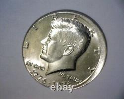 1976 Kennedy Half Dollar, Off Center Strike, Bicentennial Us Error Coin