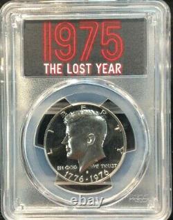 1976 S (1975) Kennedy Half Dollar PCGS PR70CAM Rare The Lost Year Label