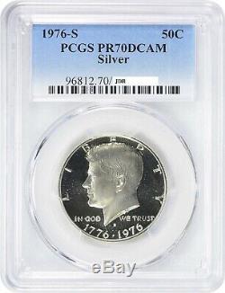 1976-S Kennedy Silver Half Dollar 50C PCGS PR70 DCAM