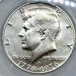 1976-S Silver Kennedy Half Dollar PCGS MS68 Bicentennial JFK GEM BU EXACT COIN