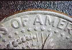 1977-D Kennedy Half Dollar Error Double Die Reverse/DDR
