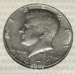 1977 Kennedy Half Dollar, No Mint Mark