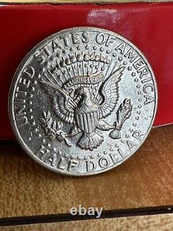 1977 Kennedy US half dollar coin No Mint Mark