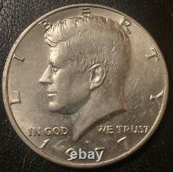 1977 d kennedy half dollar