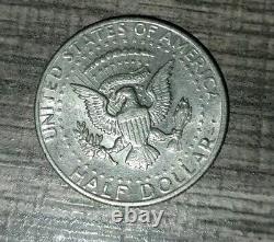 1977 kennedy half dollar strange D Mint Mark Error Rare