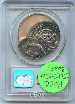 1981-P Kennedy Half Dollar Mint Error Struck 3 Times PCGS MS 62 Certified MM957