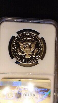 1983-s Kennedy Half Dollar Ngc Pf70 Ultra Cameo Exceptional Cameo Contrast