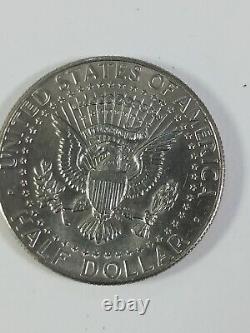 1986 D Kennedy Half Dollar 50c Error DDR on Stars? -Clad BU US Coin Ms+