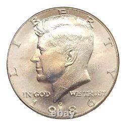 1986 D Kennedy Half Dollar Uncirculated