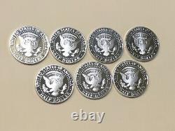 1992-1998 S Silver Kennedy Half Dollar Cameo Gem Proof Set (7) High Grade Coins