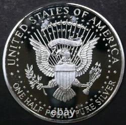 1992 50C Kennedy Half Dollar 1/2 LB Half Pound 8 Oz. 999 Fine Silver Coin