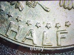 1997-d Kennedy Half Dollar Coin Mint Error Double Strike
