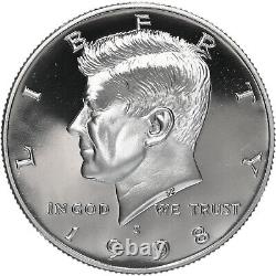 1998 S Kennedy Half Dollar Roll Gem Deep Cameo CN-Clad Proof 20 US Coins