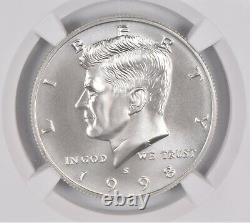 1998-S SP69 Silver Kennedy Half Dollar NGC Signature Label