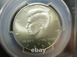 1998-s Kennedy Half Dollar Sms Matte Silver Pcgs Certified Graded Coin Sp 69 50c