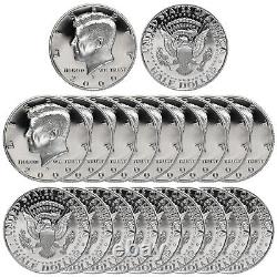 2000 S Kennedy Half Dollar Roll Gem Deep Cameo CN-Clad Proof 20 US Coins