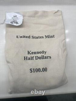2009 Kennedy Half Dollar Coin P And D US Mint Bag Unopened. Free Shipping