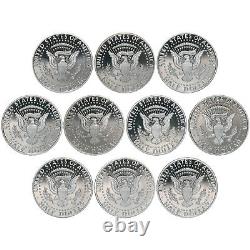 2010-2019 S Kennedy Half Dollar Gem DCam Proof Run 10 Coin Set CN-Clad US Mint