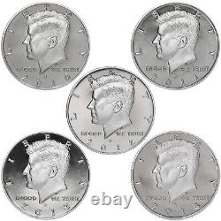 2010-2022 S Kennedy Half Dollar Gem DCam Proof Run 13 Coin Set CN-Clad US Mint