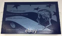 2014 50th Anniversary Kennedy Half Dollar Silver Coin Collection