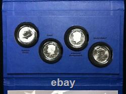 2014 KENNEDY HALF DOLLAR 4-COIN SILVER SET 50th ANNIVERSARY