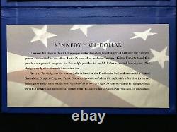 2014 Kennedy Half Dollar 50th Anniversary Silver Coin Collection 4-Coin Set OGP