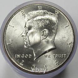 2014 P&D Kennedy Half Dollars BU Roll Set from Mint Bag Uncirculated JFK Halves