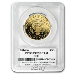 2014-W 3/4 oz Gold Kennedy Half Dollar PR-69 PCGS (First Strike) SKU#96448
