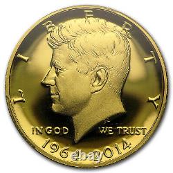 2014-W 3/4 oz Gold Kennedy Half Dollar PR-70 PCGS SKU #96742