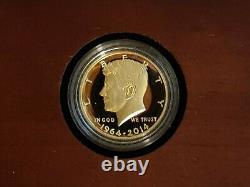 2014 W 3/4 oz John F. Kennedy 50th Anniversary Half Dollar Gold Proof Coin OGP