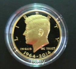 2014-W 3/4oz Gold Half-Dollar Kennedy 50th Anniversary Proof