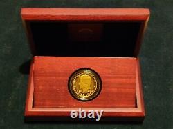 2014-W 50th Anniversary Kennedy Gold Proof Half Dollar with COA and OGP