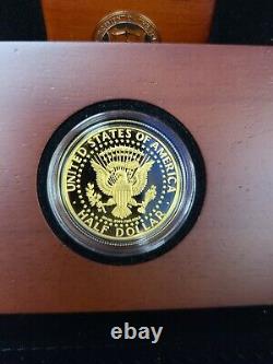 2014 W Gold Half-Dollar Kennedy 50th Anniversary Proof 50C