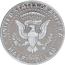 2019 S Kennedy Half Dollar Roll Gem DCam. 999% Silver Proof 20 US Coins