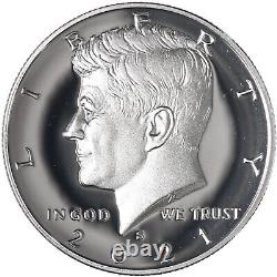 2020-2022 S Kennedy Half Dollar Gem DCam Proof Run 3 Coin Set CN-Clad US Mint