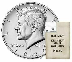 2020 P&D Kennedy Half-Dollar, 200 Coin Bag