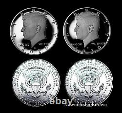 2020 P+D+S+S Kennedy Half Dollar Silver and Clad Mint Proof Set PD Mint Roll