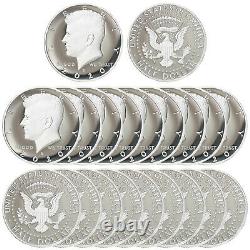 2020 S Kennedy Half Dollar Roll Gem DCam 99.9% Silver Proof 20 US Coins