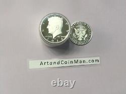 2020 S Silver Kennedy Half Dollar Ungraded 20 Coin Roll High Grade Proof Coins
