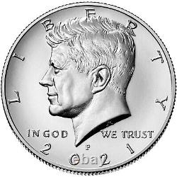 2021 Kennedy Half Dollar $100 Uncirculated Mint Bag P & D Mints Unopened OGP
