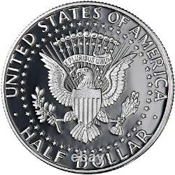 2022 S Kennedy Half Dollar Roll Gem DCam. 999% Silver Proof 20 US Coins