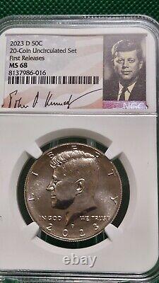 2023 D Kennedy Half Dollar 50c MS68