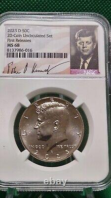 2023 D Kennedy Half Dollar 50c MS68