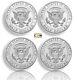 2023 PDSS Kennedy Half Dollar Clad &. 999 Silver Proof P D S S 4 Coin Update Set