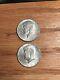 (2) 1966 kennedy Silver half dollar's