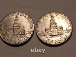 2 Bicentennial Kennedy Half Dollar Mint Mark D