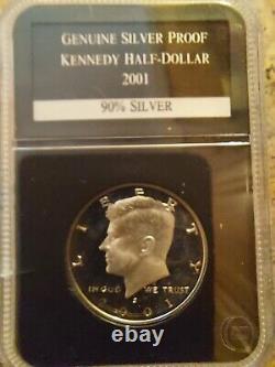 2 Kennedy Half Dollar High Grade Proofs. 90% Silver